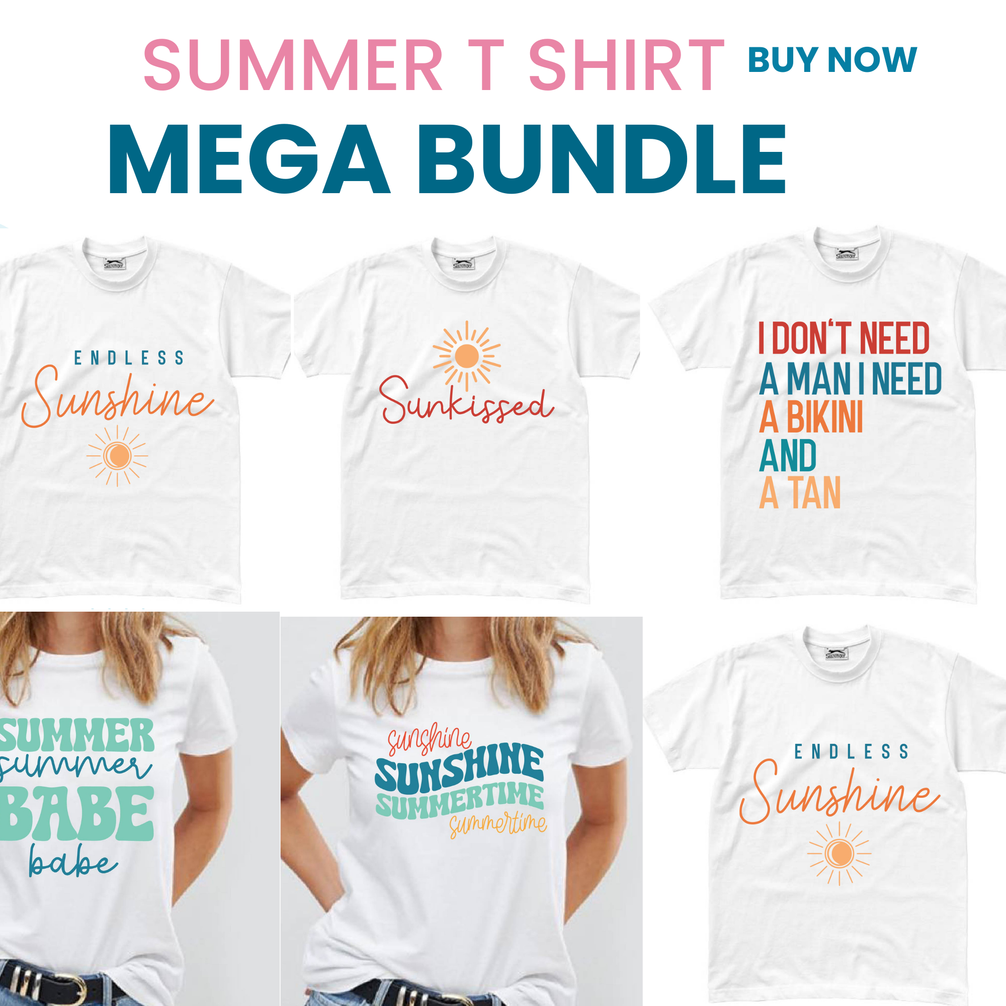 25 Retro Summer Svg Png Bundle